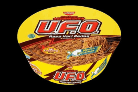 日清UFO spicy curry noodle