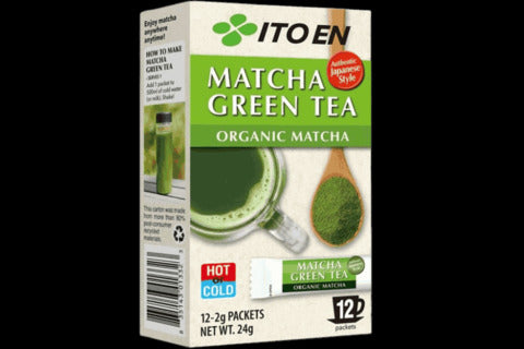 Organic Matcha Green Tea 12 sachet