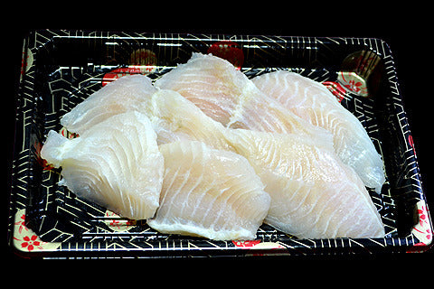 冷凍白身切り身骨なし皮無し300g