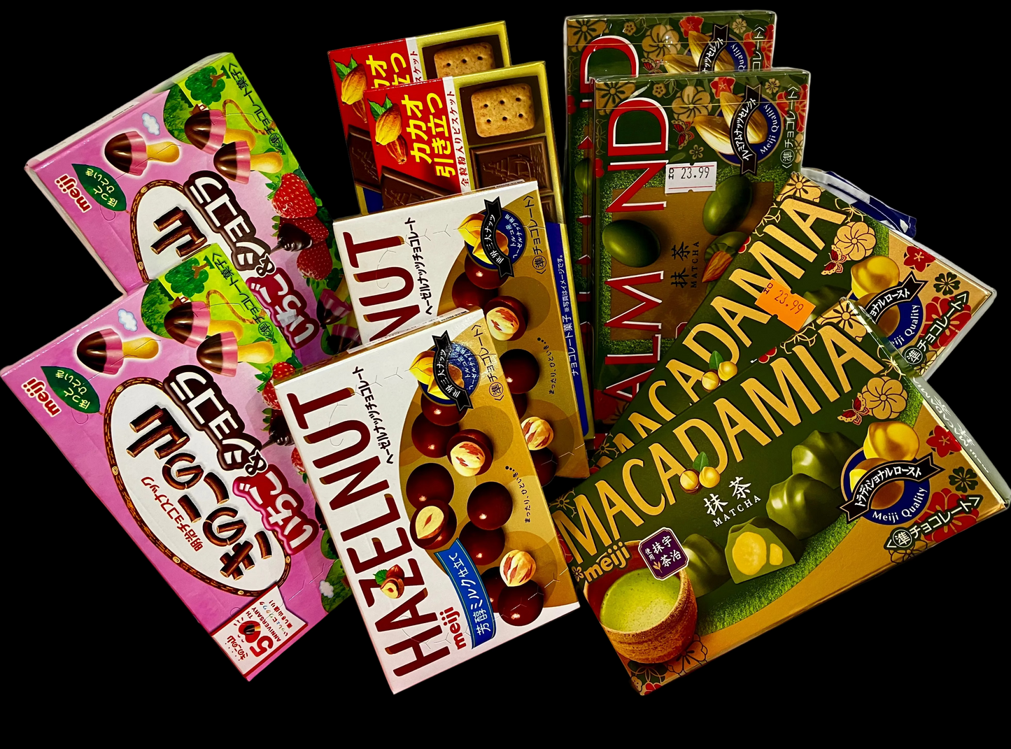 Japanese chocolate bundle 10 pieces
