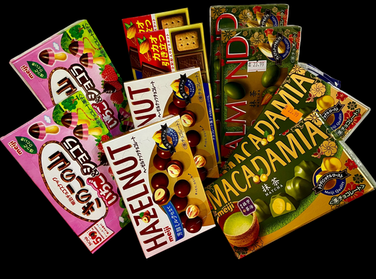 Japanese chocolate bundle 10 pieces