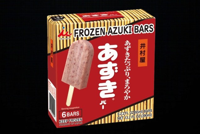 Azuki Bar Azuki Ice Cream Bar 6pcs. – Gourmet-Ya Trading