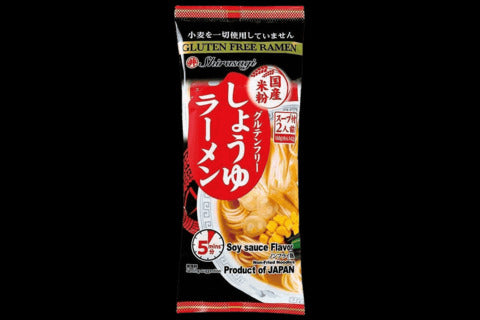 グルテンフリー米粉の醤油ラーメン２食入り