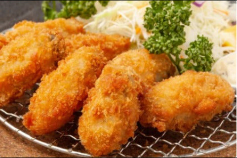 カキフライ自家製冷凍6個