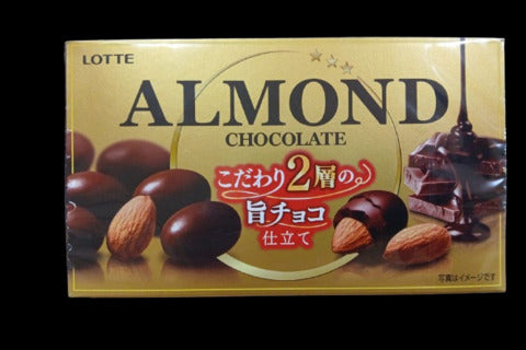 Lotte Almond Chocolate 86g.