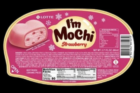 Lotte Mochi Strawberry Ice Cream 80ml.