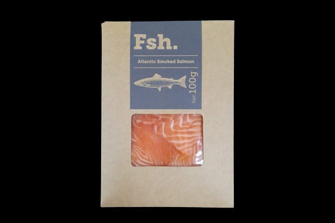 Smoked Salmon 100g.